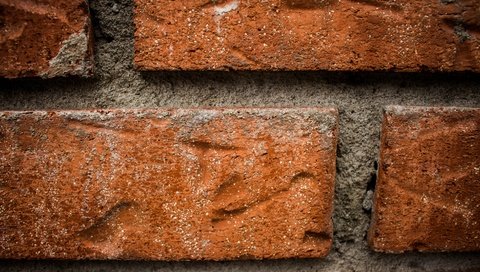 Обои стена, красный, кирпич, цемент, wall, red, brick, cement разрешение 2880x1620 Загрузить
