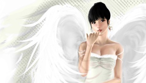 Обои арт, девушка, фон, крылья, ангел, art, girl, background, wings, angel разрешение 5193x2145 Загрузить