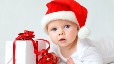 Обои ребенок, шапка, малыш, подарок, рождество, младенец, детские, елочная, infant, дитя, child, hat, baby, gift, christmas разрешение 5616x3744 Загрузить