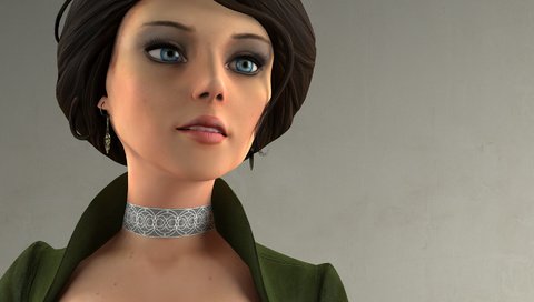 Обои девушка, взгляд, рендеринг, персонаж, bioshock infinite, элизабет, girl, look, rendering, character, elizabeth разрешение 1920x1080 Загрузить