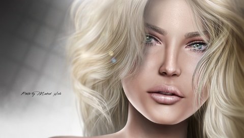 Обои девушка, блондинка, портрет, лицо, girl, blonde, portrait, face разрешение 2048x1354 Загрузить