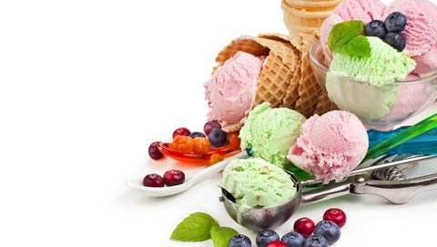 Обои мороженое, ягоды, черника, мороженное, десерт, вафли, клюква, черничный, ice cream, berries, blueberries, dessert, waffles, cranberry, blueberry разрешение 2880x1992 Загрузить