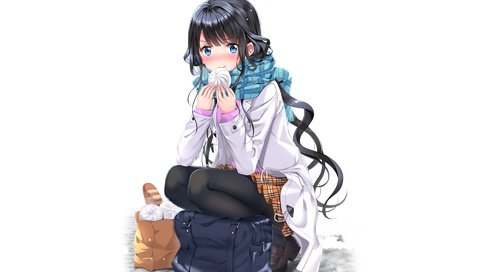 Обои арт, девушка, фон, белый, аниме, булочки, aki adagaki, masamune-kun no revenge, art, girl, background, white, anime, buns разрешение 1920x1200 Загрузить