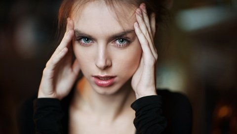 Обои девушка, портрет, лицо, максим максимов, виктория вишневецкая, girl, portrait, face, maxim maximov, victoria vishnevetskaya разрешение 2048x1363 Загрузить