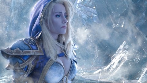 Обои варкрафт, мир варкрафта, блонд, косплей, gевочка, jaina proudmoore, mahou, warcraft, world of warcraft, blonde, cosplay, girl разрешение 2560x1440 Загрузить