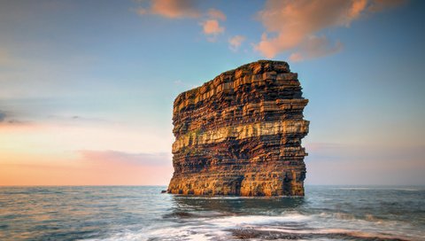 Обои море, скала, ирландия, графство мейо, sea, rock, ireland, county mayo разрешение 2048x1359 Загрузить