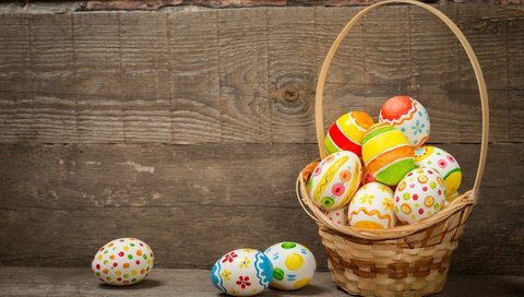 Обои корзина, пасха, яйца крашеные, basket, easter, the painted eggs разрешение 5472x3648 Загрузить