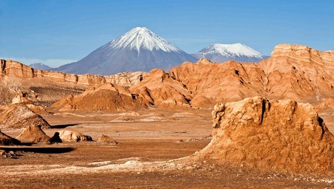 Обои пустыня, вулкан, вершина, чили, атакама, долина луны, xura, desert, the volcano, top, chile, atacama, valley of the moon разрешение 4256x2832 Загрузить