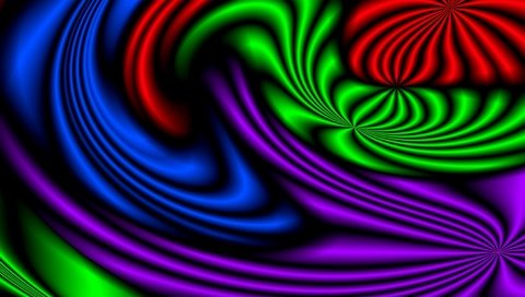 Обои разноцветные, узоры, иллюзия, colorful, patterns, illusion разрешение 3840x2400 Загрузить