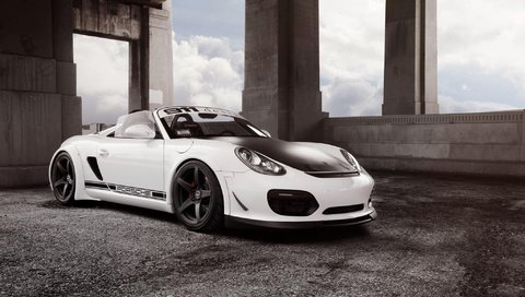 Обои авто, порше, автообои, forgestar wheels, porsche boxster spyder, 1013mm, auto, porsche, rechange разрешение 2048x1363 Загрузить