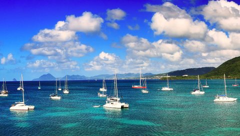 Обои пейзаж, море, яхты, landscape, sea, yachts разрешение 4112x2313 Загрузить