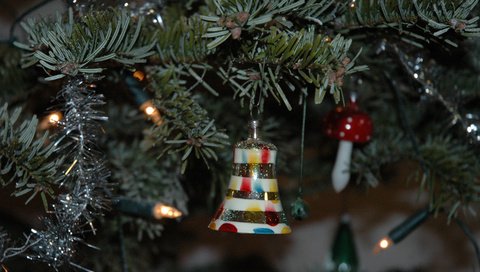 Обои новый год, елка, украшения, рождество, гирлянда, мишура, new year, tree, decoration, christmas, garland, tinsel разрешение 2880x1800 Загрузить