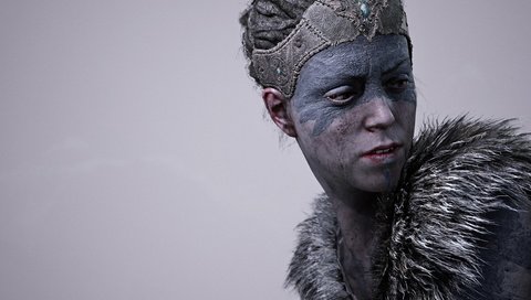 Обои девушка, взгляд, волосы, игра, лицо, дичь, hellblade: senua's sacrifice, girl, look, hair, the game, face, game, hellblade: senua''s sacrifice разрешение 3840x2400 Загрузить