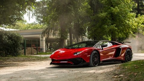 Обои красный, ламборгини, авентадор, red, lamborghini, aventador разрешение 5927x3964 Загрузить