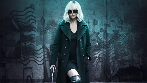 Обои девушка, фильмов, взгляд, 2017, взрывная блондинка, волосы, atomic blonde, лицо, актриса, шарлиз терон, триллер, боевик, girl, movies, look, explosive blonde, hair, face, actress, charlize theron, thriller, action разрешение 3840x2400 Загрузить