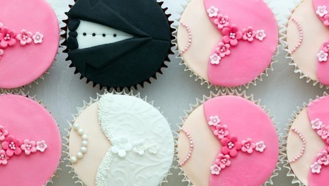 Обои свадьба, сладкое, десерт, кексы, маффины, капкейки, wedding, sweet, dessert, cupcakes, muffins разрешение 1920x1080 Загрузить