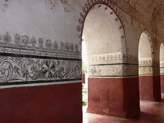 Обои стена, роспись, арка, wall, painting, arch разрешение 1920x1200 Загрузить