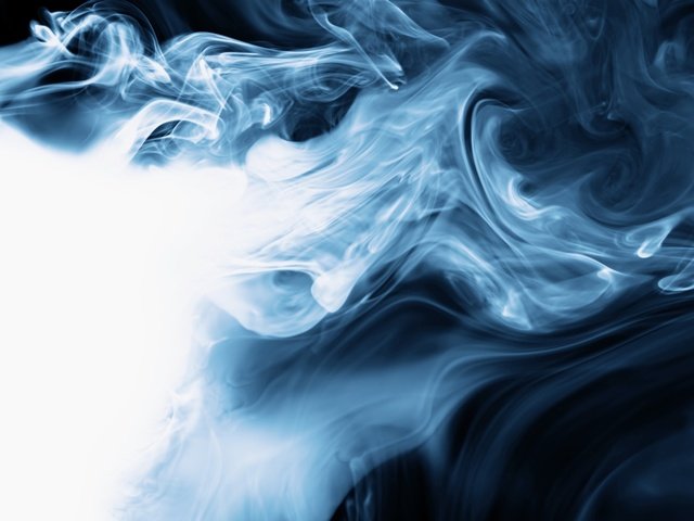 Обои синий, дым, белый, blue, smoke, white разрешение 2560x1600 Загрузить