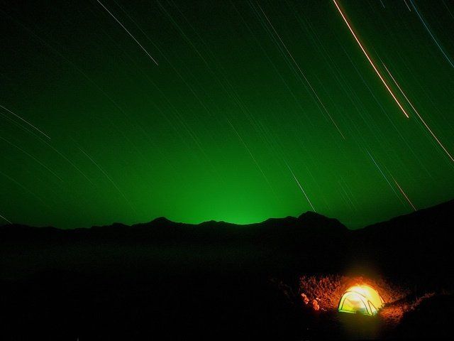 Обои ночь, звезды, палатка, night, stars, tent разрешение 1920x1440 Загрузить