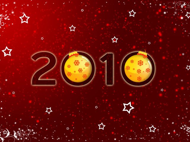 Обои новый год, звезды, красный, шар, игрушки, new year, stars, red, ball, toys разрешение 1920x1200 Загрузить