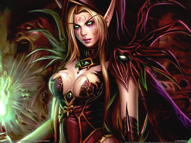 Обои грудь, мир варкрафта, груд, кровавая эльфийка, ух, chest, world of warcraft, breast, bloody elf, wow разрешение 1920x1200 Загрузить