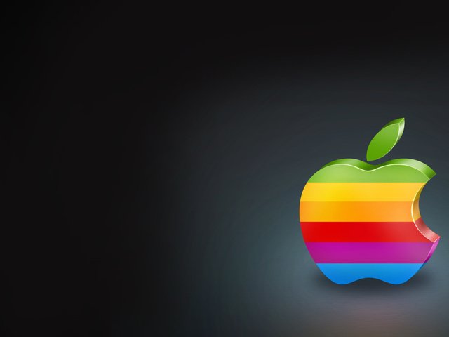 Обои минимализм, яркий, эппл, minimalism, bright, apple разрешение 2560x1600 Загрузить