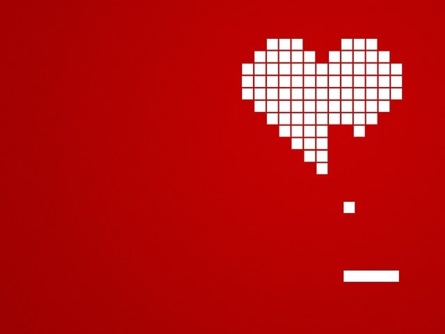 Обои красный, сердце, кубики, red, heart, cubes разрешение 2560x1600 Загрузить