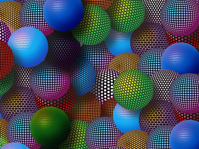 Обои разноцветные, шарики, colorful, balls разрешение 1920x1200 Загрузить