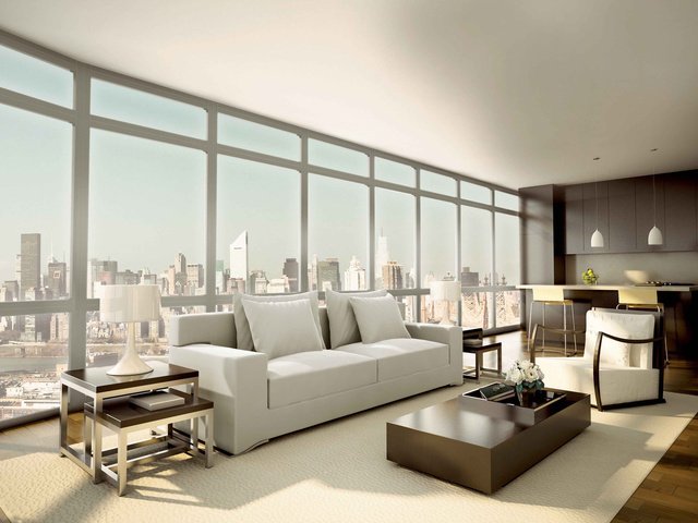 Обои дизайн, панорама, диван, гостиная, design, panorama, sofa, living room разрешение 1920x1200 Загрузить
