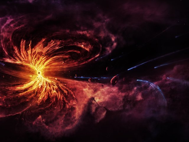 Обои черная дыра, туманность, газ, black hole, nebula, gas разрешение 2380x1105 Загрузить