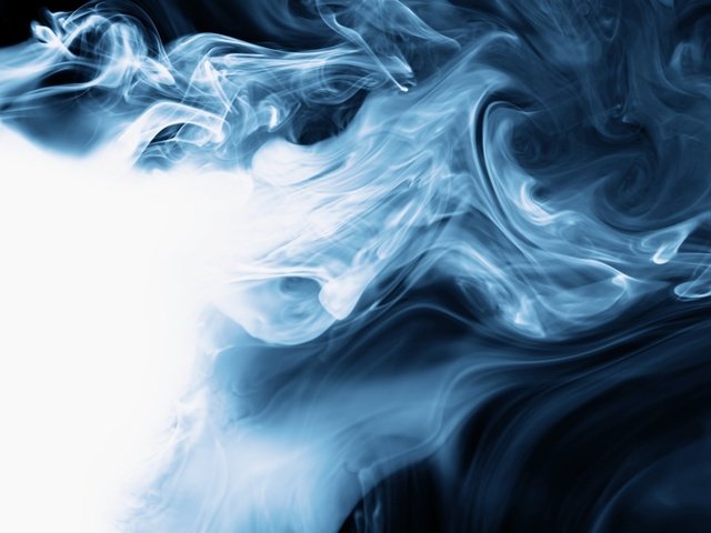 Обои синий, дым, белый, blue, smoke, white разрешение 1920x1200 Загрузить