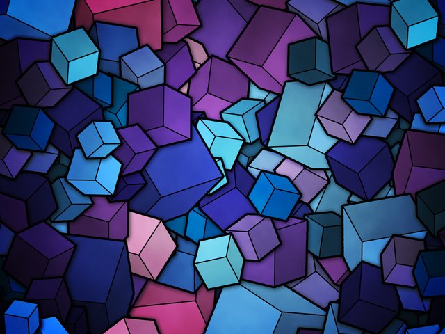 Обои цвета, вектор, кубики, фигуры, color, vector, cubes, figure разрешение 2560x1600 Загрузить