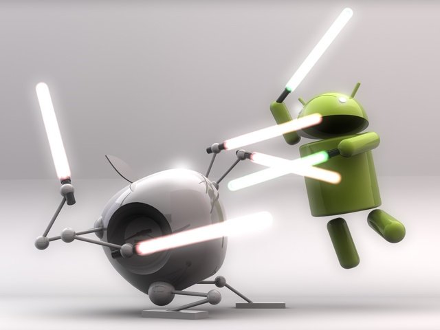Обои борьба, андроид, мечи, эппл, fight, android, swords, apple разрешение 2560x1600 Загрузить