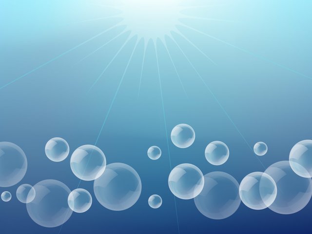 Обои свет, пузыри, голубое, light, bubbles, blue разрешение 1920x1200 Загрузить