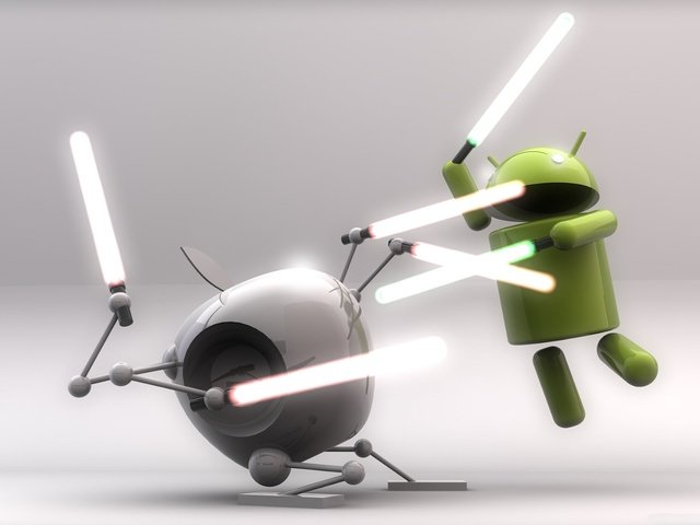 Обои борьба, андроид, мечи, эппл, fight, android, swords, apple разрешение 1920x1440 Загрузить