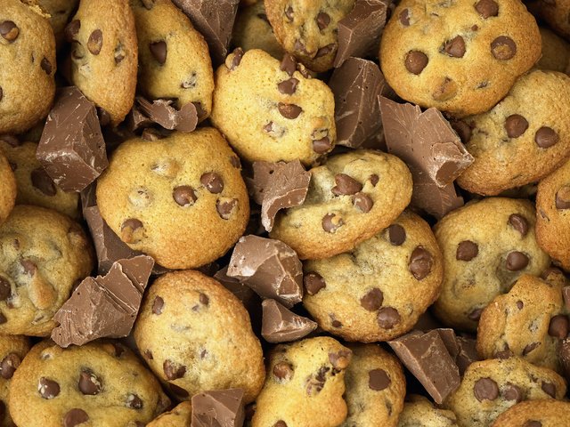 Обои сладости, шоколад, печенье, sweets, chocolate, cookies разрешение 1920x1080 Загрузить