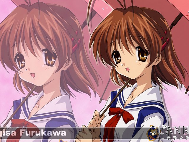 Обои clannad, furukawa nagisa, клавиша, key разрешение 1920x1200 Загрузить