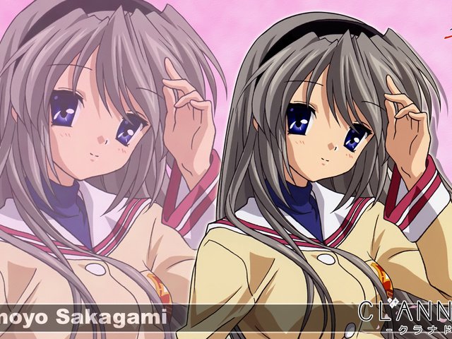 Обои clannad, sakagami tomoyo, клавиша, key разрешение 1920x1200 Загрузить