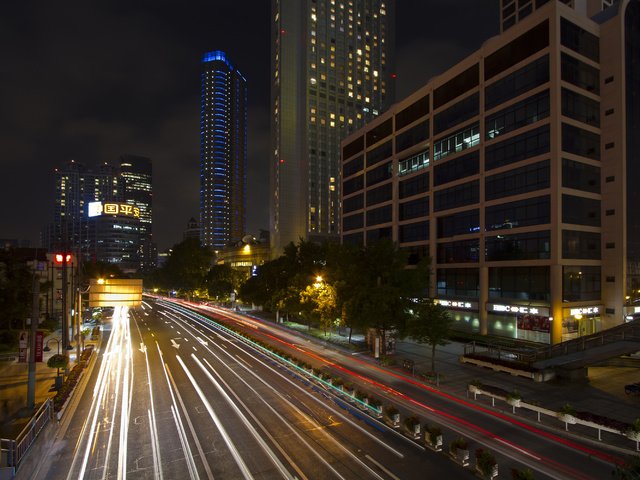 Обои ночь, шанхай, китай, night, shanghai, china разрешение 3008x2000 Загрузить