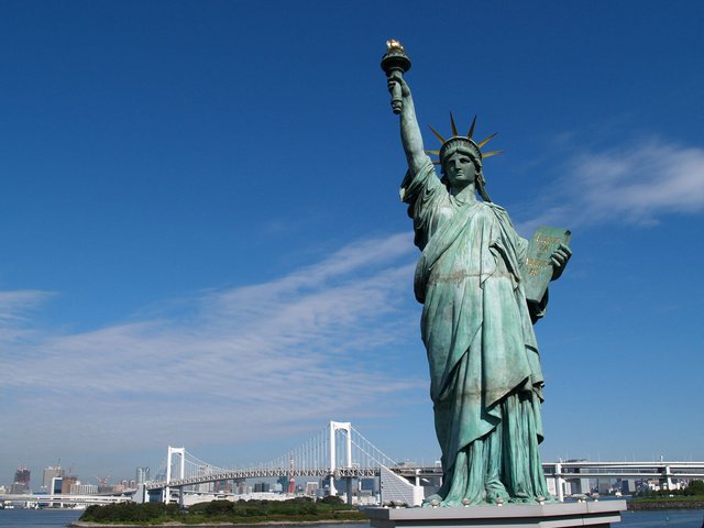 Обои сша, нью-йорк, статуя свободы, usa, new york, the statue of liberty разрешение 1920x1200 Загрузить