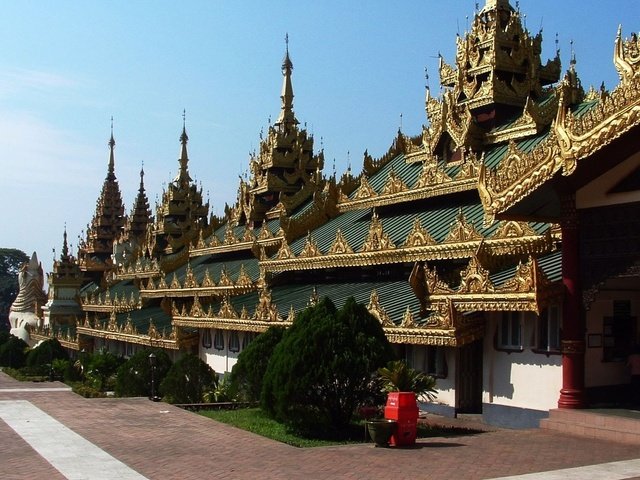 Обои пагода, мьянма, pagoda, myanmar разрешение 1920x1200 Загрузить