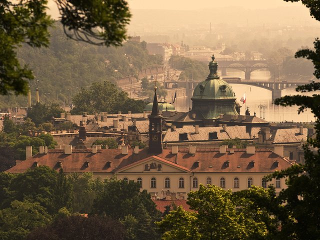 Обои река, мост, прага, чехия, river, bridge, prague, czech republic разрешение 1920x1080 Загрузить