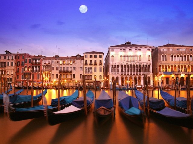 Обои лодки, венеция, канал, италия, здания, гондольеры, boats, venice, channel, italy, building, gondoliers разрешение 1920x1200 Загрузить