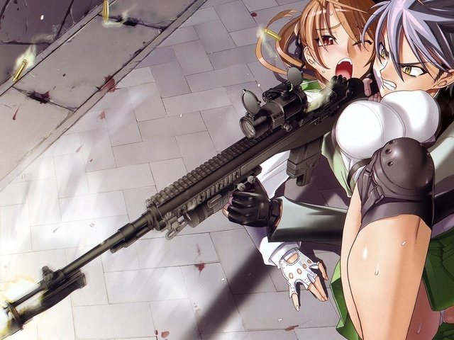 Обои highschool of the dead, shkola mertvyakov разрешение 1920x1200 Загрузить