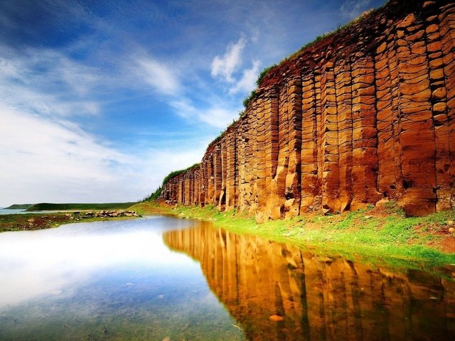 Обои скалы, море, rocks, sea разрешение 1920x1200 Загрузить