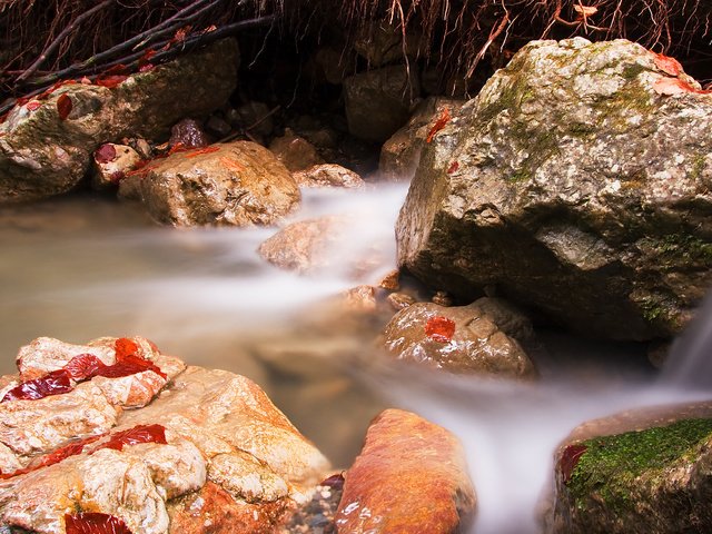 Обои природа, камни, ручей, речка, течение, nature, stones, stream, river, for разрешение 3531x2292 Загрузить