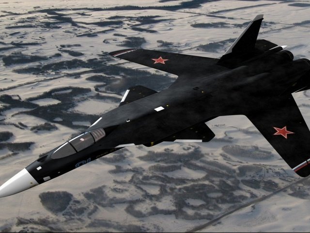 Обои су-47 беркут, su-47 berkut разрешение 2560x1600 Загрузить