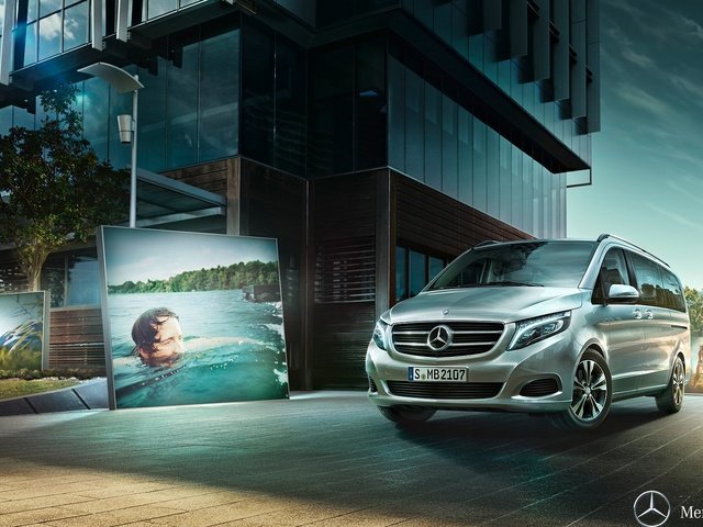 Обои mercedes-benz v-класс, mercedes-benz v-class разрешение 1920x1080 Загрузить