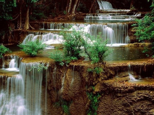 Обои водопад, waterfall разрешение 1920x1080 Загрузить