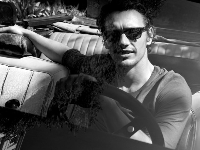 Обои машина, парень, очки, актёр, мужчина, джеймс франко, machine, guy, glasses, actor, male, james franco разрешение 1920x1200 Загрузить